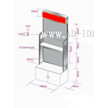 Einzelhandel Store Kleidungsstück Insel Display Stand Regale